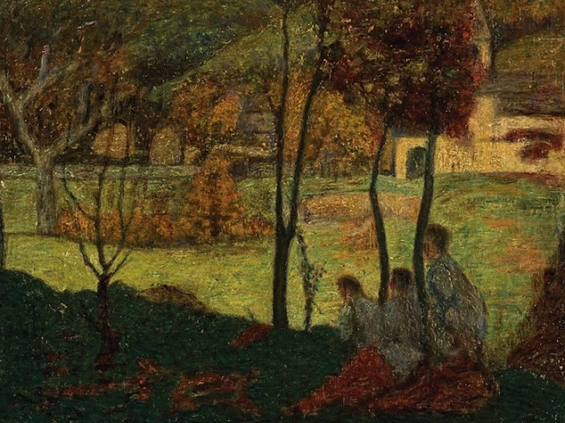1871-Lorenzo Peretti Junior - Conversazione campestre